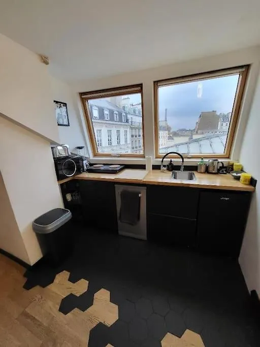 View Eiffel Tower Apartman Párizs