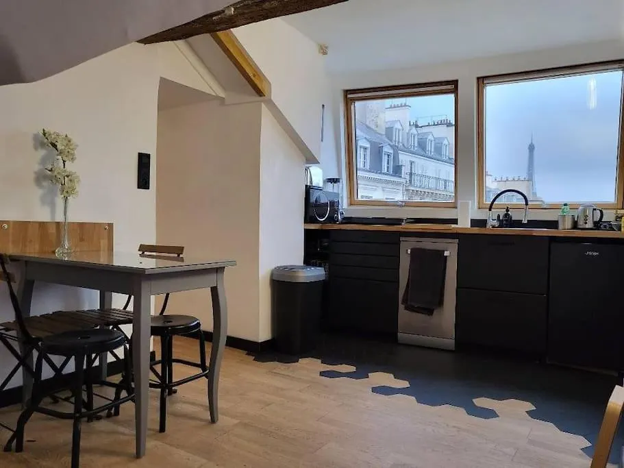 Apartmán View Eiffel Tower Paříž Francie