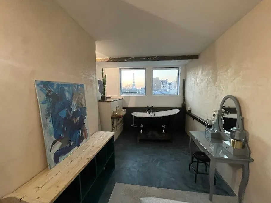 View Eiffel Tower Apartment Paris 0*,